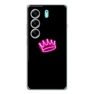 Чехол с принтом «Яркая корона» для TECNO Camon 40