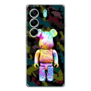 Чехлы для TECNO Camon 40 - Bearbrick Louis Vuitton (PREMIUMPrint)