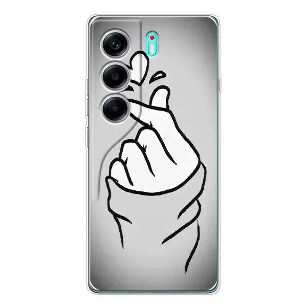 Чехол с принтом «Значок Love» для TECNO Camon 40 Чехол с принтом «Значок Love» для TECNO Camon 40
