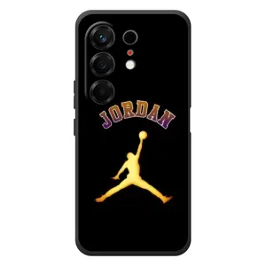 Чехлы для TECNO Camon 50 - с картинкой JORDAN (AlphaPrint) (Jordan Gold)