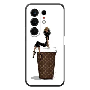 Чехлы Луи Витон для TECNO Camon 50 (AlphaPrint - LOUIS VUITTON) (кофе LOUIS VUITTON)