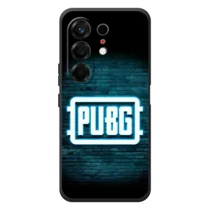 Чеjхол PUBG для Текно Камон 50 (AlphaPrint) (Лого PUBG)