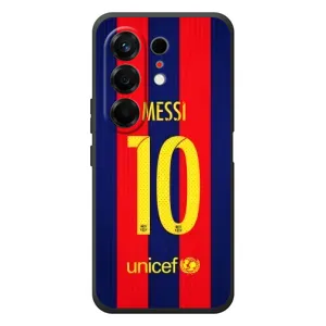 Чехлы Месси для TECNO Camon 50 (AlphaPrint) (Messi Barca 10)