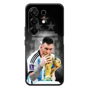 Чехлы для TECNO Camon 50 (Leo чемпион) (AlphaPrint) (Месси Чемпион)