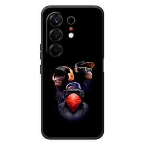Чехол с Обезьянами TECNO Camon 50 - (AlphaPrint)