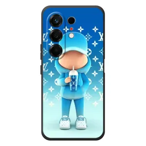 Крутые Чехлы Луи Виттон для TECNO Camon 50 (AlphaPrint) (Парень LV)