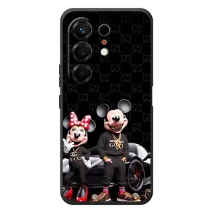 Чехол Disney Mouse TECNO Camon 50 (PREMIUMPrint) (Семья Маусов)