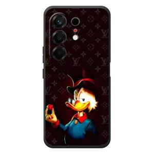 Чехлы для TECNO Camon 50 - Скрудж МакДак Louis Vuitton (PREMIUMPrint) (Скрудж с бриллиантом)
