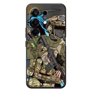 Чехлы с картинкой ЗСУ для TECNO Camon 50 (AlphaPrint)