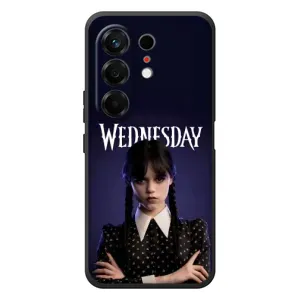 Чехлы Венсдей на TECNO Camon 50 Уэнсдей (AlphaPrint)