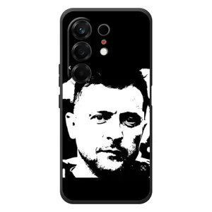 Чехол для TECNO Camon 50 (AlphaPrint - с принтом Зеленского)