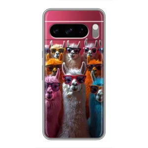 Чохол з принтом «Лами в окулярах» для TECNO Camon Air