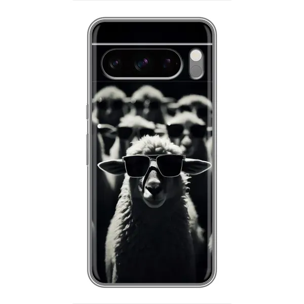 Чохол з принтом «Овечка в окулярах» для TECNO Camon Air