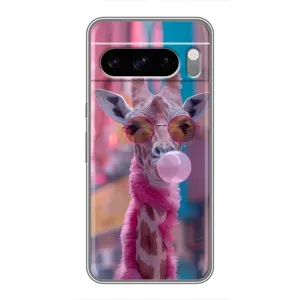 Чохол з принтом «Стильна жирафа» для TECNO Camon Air