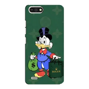 Чехли для TECNO POP 2F - Скрудж МакДак Louis Vuitton (PREMIUMPrint) (Богата Утка)