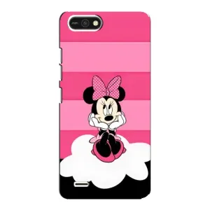 Эксклюзивный чехол для TECNO POP 2F (AlphaPrint - Мультяшные) (Девочка Maus)