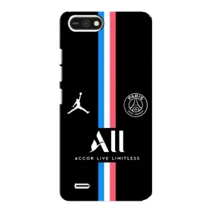 Чохли PSG для TECNO POP 2F (AlphaPrint) (футболка ПСЖ)