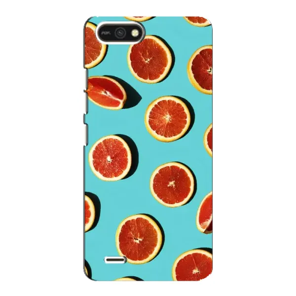 Чехол с принтом «Грейпфрут» для TECNO POP 2F