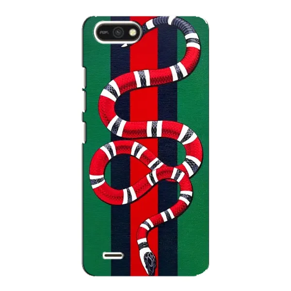 Чехол с принтом «Gucci змия» для TECNO POP 2F Чехол с принтом «Gucci змия» для TECNO POP 2F
