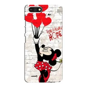 Чохол Disney Mouse TECNO POP 2F (PREMIUMPrint) (Heart Minni)