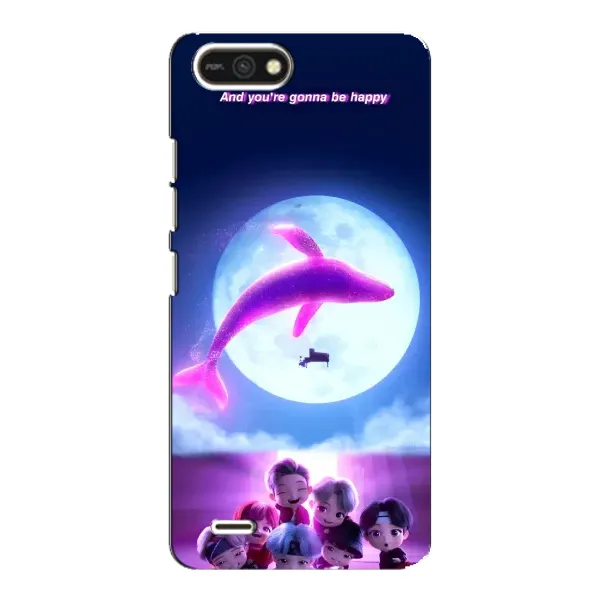 Чехол с принтом «КИТ BTS» для TECNO POP 2F Чехол с принтом «КИТ BTS» для TECNO POP 2F