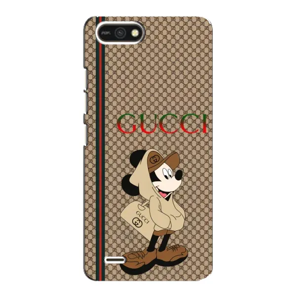 Чехол с принтом «Mickey GUCCI» для TECNO POP 2F Чехол с принтом «Mickey GUCCI» для TECNO POP 2F