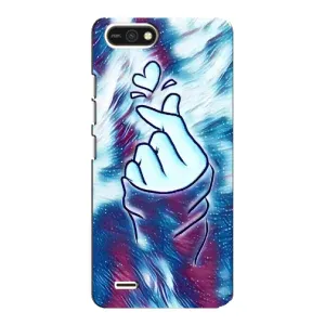 Чехол с принтом «Радужное сердце» для TECNO POP 2F