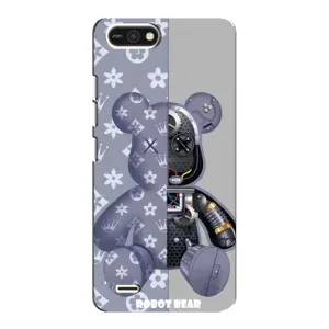 Крутые Чехлы Луи Виттон для TECNO POP 2F (AlphaPrint) (Робот Мишка)