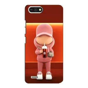 Крутые Чехлы Луи Виттон для TECNO POP 2F (AlphaPrint) (С Кофе)