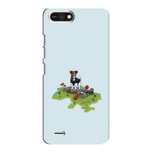 Чохли з картинкою собаки Патрон для TECNO POP 2F (AlphaPrint) (Сапер Пес)