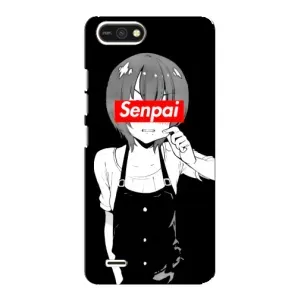 Чехол с принтом «Senpai» для TECNO POP 2F
