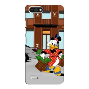 Чехли для TECNO POP 2F - Скрудж МакДак Louis Vuitton (PREMIUMPrint) (Скрудж ЛВ)