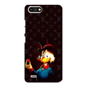 Чехли для TECNO POP 2F - Скрудж МакДак Louis Vuitton (PREMIUMPrint) (Скрудж з ботліантом)