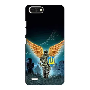 Чехлы с картинкой ЗСУ для TECNO POP 2F (AlphaPrint) (Солдат ЗСУ)