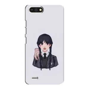 Чехлы Венсдей на TECNO POP 2F Уэнсдей (AlphaPrint)