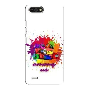 Чохли Амонг Ас для TECNO POP 2F (AlphaPrint) (Яскравий АмонгАс)