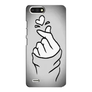 Чехол с принтом «Значок Love» для TECNO POP 2F