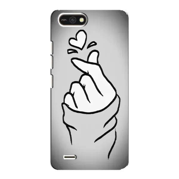 Чехол с принтом «Значок Love» для TECNO POP 2F Чехол с принтом «Значок Love» для TECNO POP 2F