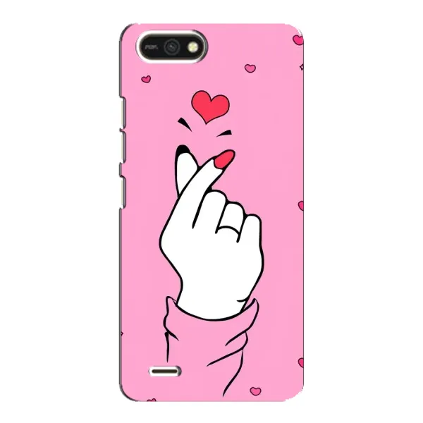 Чехол с принтом «Знак Love» для TECNO POP 2F Чехол с принтом «Знак Love» для TECNO POP 2F
