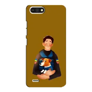 Чохли з картинкою собаки Патрон для TECNO POP 2F (AlphaPrint) (ЗСУ Патрон)