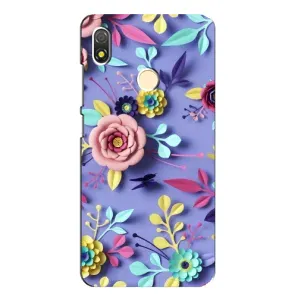 Чехлы с Цветами для TECNO POP 3 (VPrint) (Цветочный дизайн)