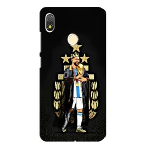 Чохли для TECNO POP 3 (Leo чемпіон) (AlphaPrint) (Мессі Король)