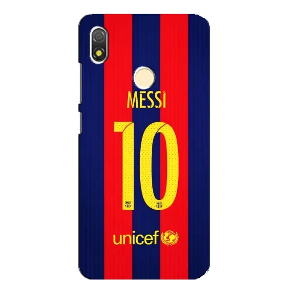 Чехол с принтом «Messi Barca 10» для TECNO POP 3 Чехол с принтом «Messi Barca 10» для TECNO POP 3