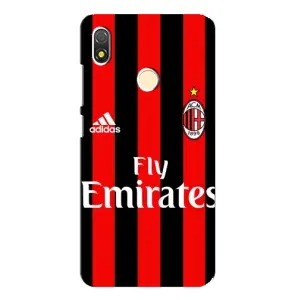 Чехлы для TECNO POP 3 (VPrint) - Футбольные клубы (Milan)