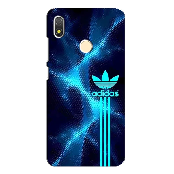 Чохол з принтом «Синій Адідас» для TECNO POP 3