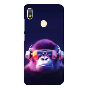 Чохол з Мавпами TECNO POP 3 - (AlphaPrint) (Стильна мавпа)