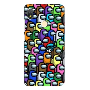 Чохли Амонг Ас для TECNO POP 3 (AlphaPrint) (Убитий)