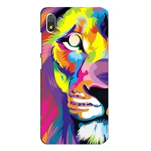 Чохол з картинкою ЛЕВ для TECNO POP 3 (VPrint) (Яскравий Лев)