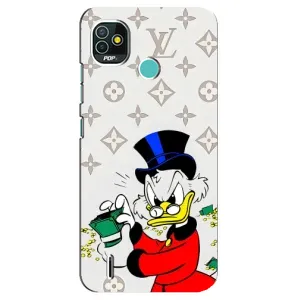 Чехли для TECNO Pop 4 LTE - Скрудж МакДак Louis Vuitton (PREMIUMPrint) (Бакси Скрудж)