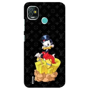 Чехли для TECNO Pop 4 LTE - Скрудж МакДак Louis Vuitton (PREMIUMPrint) (Богатство Макдака)
